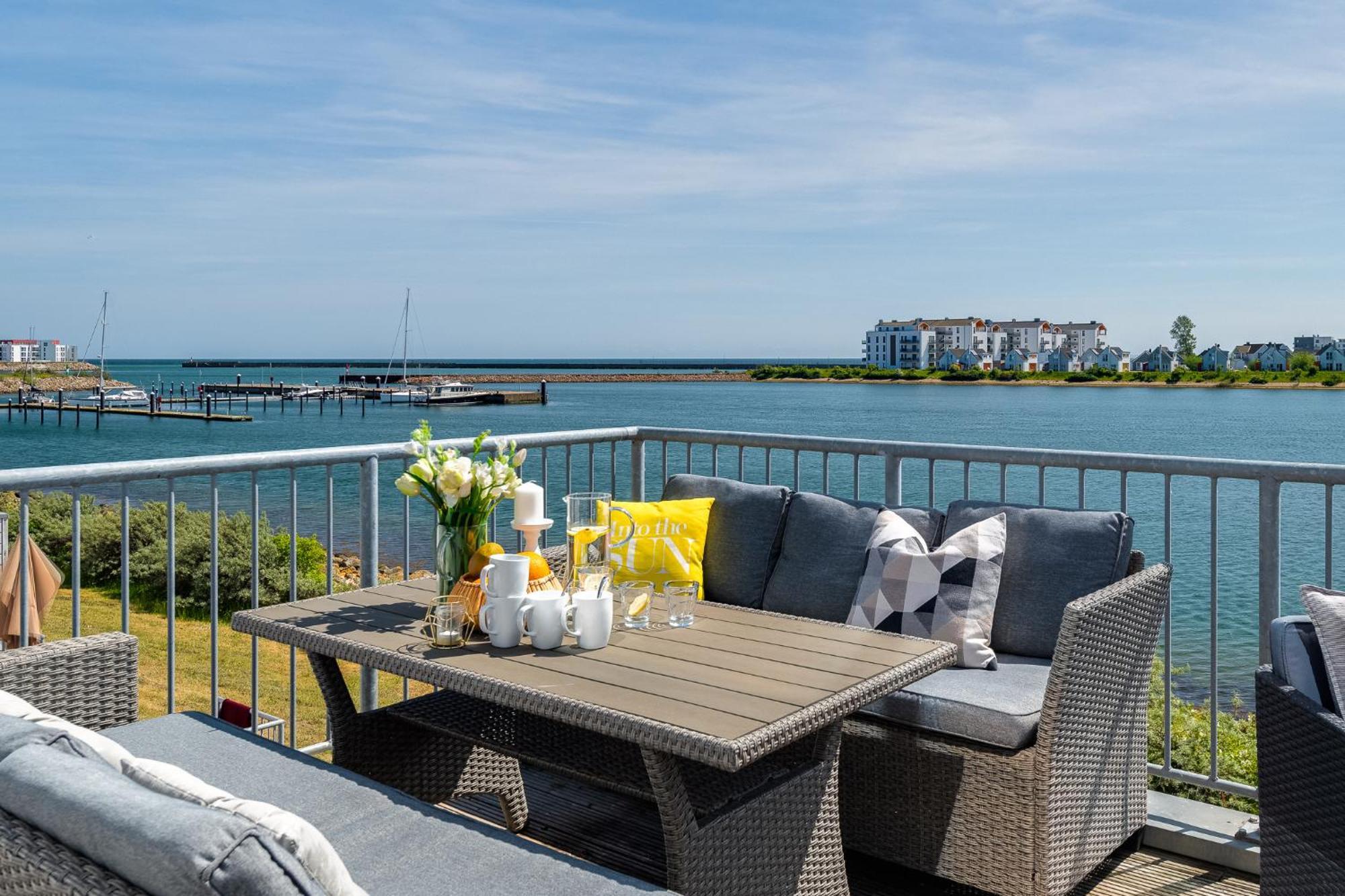 Ferienwohnung Harbourviews Olpenitz Buitenkant foto