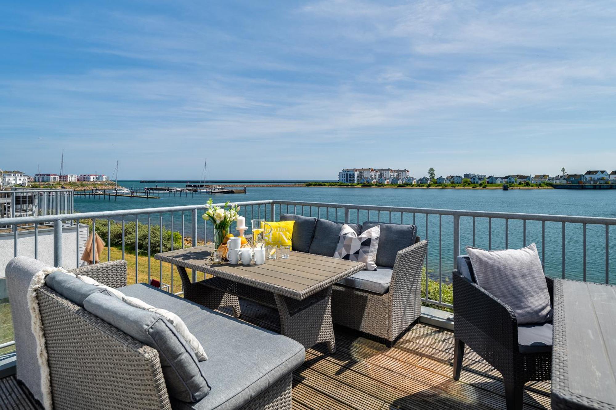 Ferienwohnung Harbourviews Olpenitz Buitenkant foto